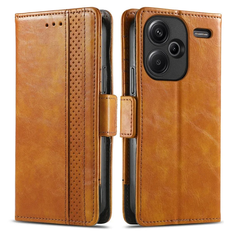 CASENEO 002 Series For Xiaomi Redmi Note 13 Pro+ 5G Case Wallet Stand Flip Phone Cover RFID Blocking