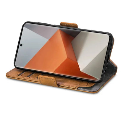 CASENEO 002 Series For Xiaomi Redmi Note 13 Pro+ 5G Case Wallet Stand Flip Phone Cover RFID Blocking