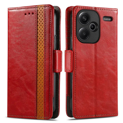 CASENEO 002 Series For Xiaomi Redmi Note 13 Pro+ 5G Case Wallet Stand Flip Phone Cover RFID Blocking