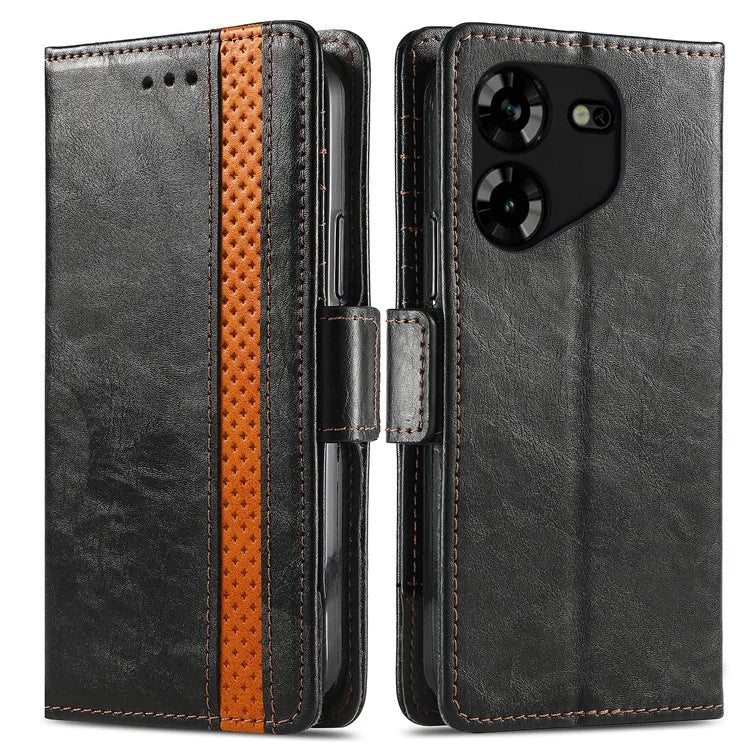 CASENEO 002 Series For Transsion Tecno Pova 5 4G Leather Case Business Phone Cover Wallet