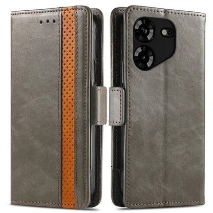 CASENEO 002 Series For Transsion Tecno Pova 5 4G Leather Case Business Phone Cover Wallet