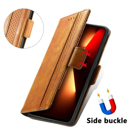 CASENEO 002 Series For Transsion Tecno Pova 5 4G Leather Case Business Phone Cover Wallet