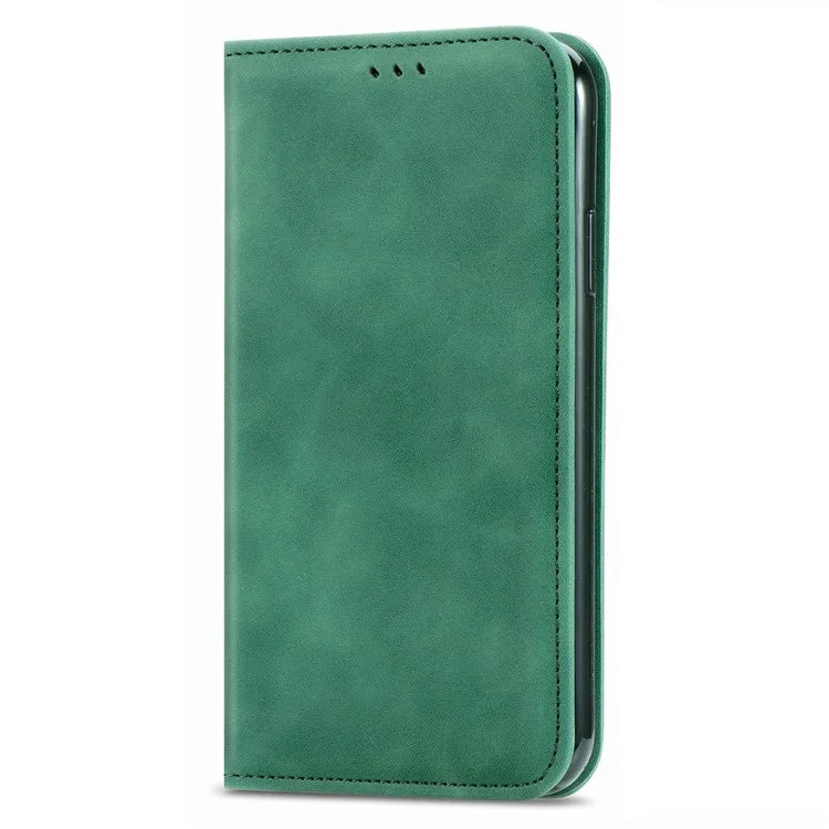 For Google Pixel 8 Pro Skin-Feel Phone Case Leather Cover Card Slots