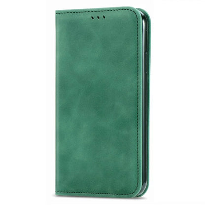 For Google Pixel 8 Pro Skin-Feel Phone Case Leather Cover Card Slots