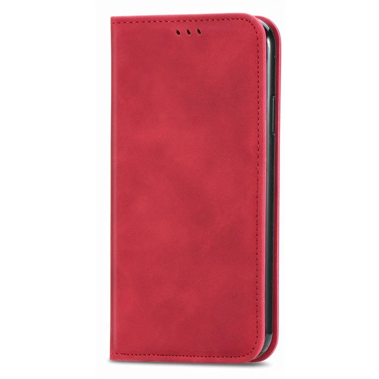 For Google Pixel 8 Pro Skin-Feel Phone Case Leather Cover Card Slots