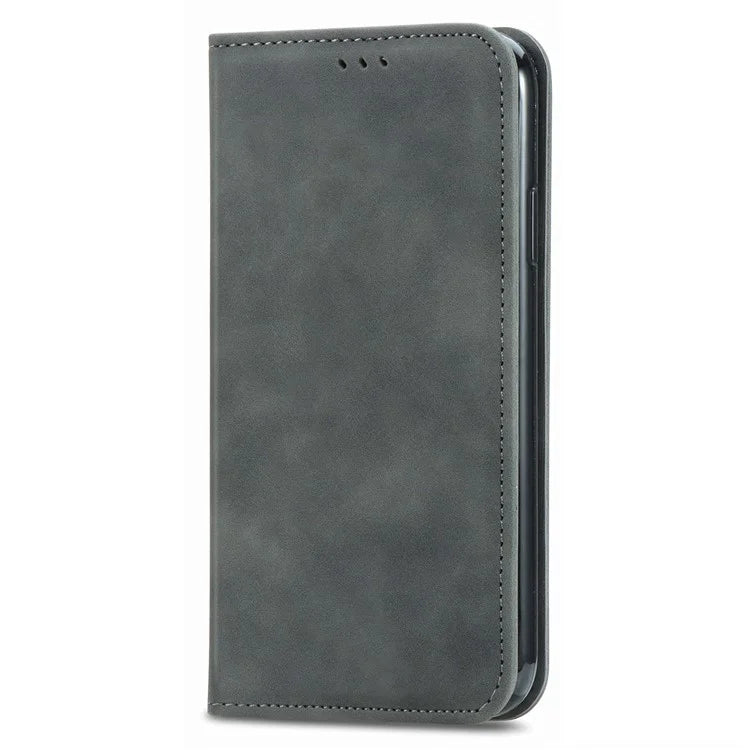 For Google Pixel 8 Pro Skin-Feel Phone Case Leather Cover Card Slots