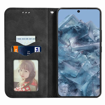 For Google Pixel 8 Pro Skin-Feel Phone Case Leather Cover Card Slots