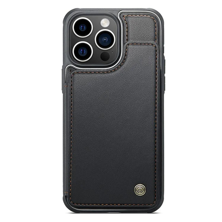 CASEME C22 Series Phone Case RFID Blocking Credit Card Holder Kickstand Cover
