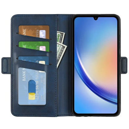 For Samsung Galaxy A35 5G PU Leather Wallet Case Flip Phone Cover with 3 Card Holder