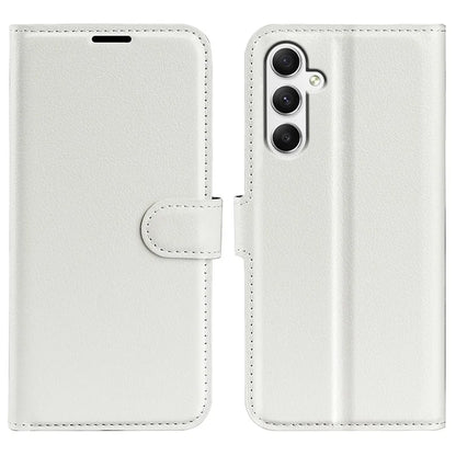 For Samsung Galaxy A35 5G Litchi Texture Wallet Case PU Leather Phone Stand Cover