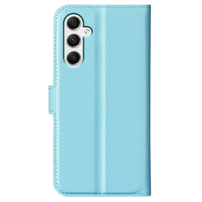 For Samsung Galaxy A35 5G Litchi Texture Wallet Case PU Leather Phone Stand Cover