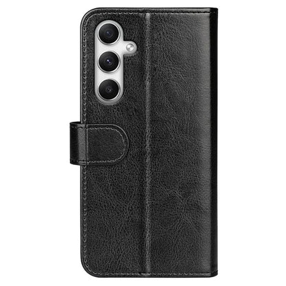 For Samsung Galaxy A35 5G PU Leather Phone Cover Crazy Horse Texture Wallet Card Slots Case