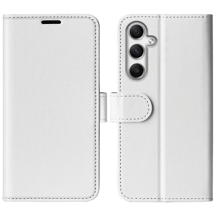 For Samsung Galaxy A35 5G PU Leather Phone Cover Crazy Horse Texture Wallet Card Slots Case