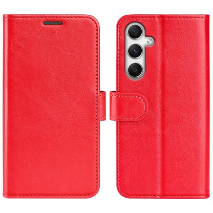For Samsung Galaxy A35 5G PU Leather Phone Cover Crazy Horse Texture Wallet Card Slots Case