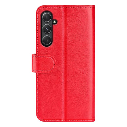 For Samsung Galaxy A55 5G Flip PU Leather Case Wallet Phone Cover Crazy Horse Texture