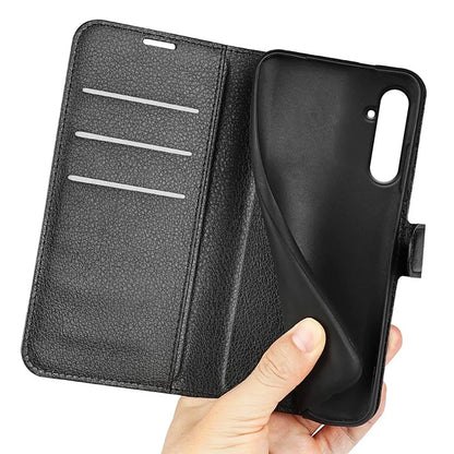 For Samsung Galaxy A55 5G Leather Litchi Texture Case Flip Wallet Phone Cover