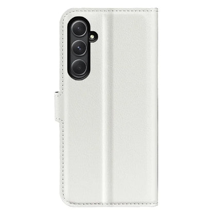 For Samsung Galaxy A55 5G Leather Litchi Texture Case Flip Wallet Phone Cover