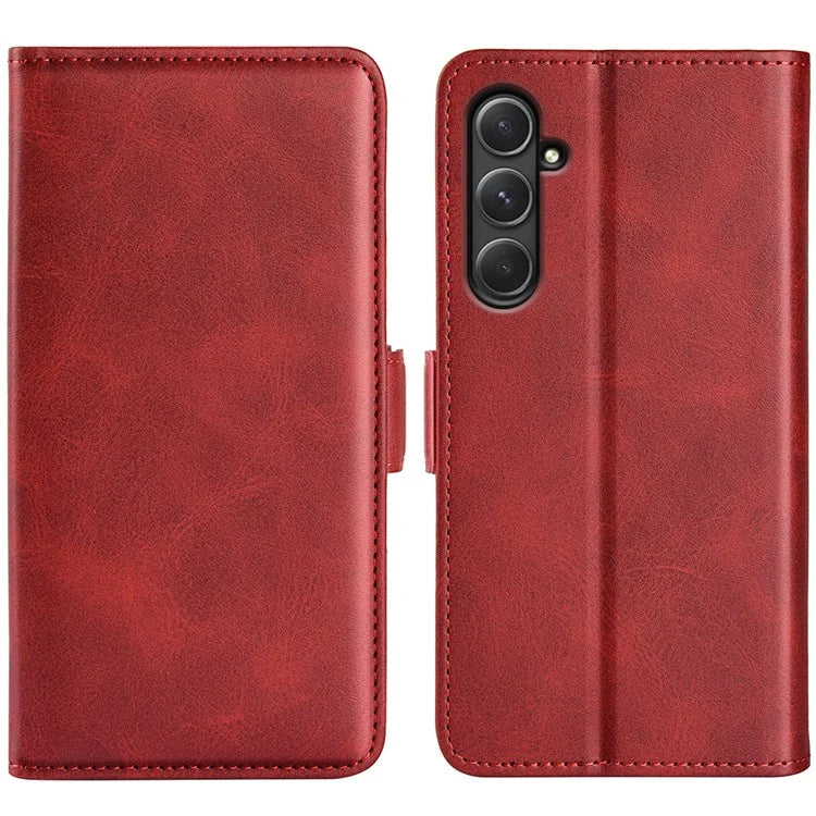 For Samsung Galaxy A55 5G Leather Phone Case Shockproof Flip Wallet