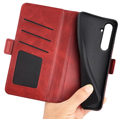 For Samsung Galaxy A55 5G Leather Phone Case Shockproof Flip Wallet