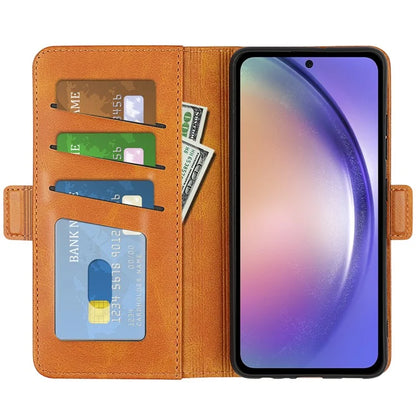For Samsung Galaxy A55 5G Leather Phone Case Shockproof Flip Wallet