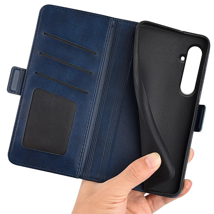 For Samsung Galaxy A55 5G Leather Phone Case Shockproof Flip Wallet