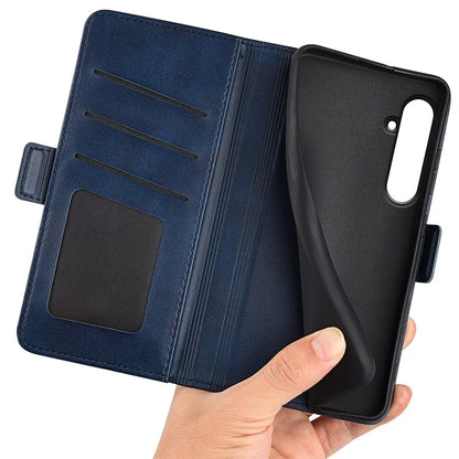 For Samsung Galaxy A55 5G Leather Phone Case Shockproof Flip Wallet