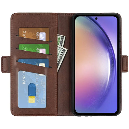 For Samsung Galaxy A55 5G Leather Phone Case Shockproof Flip Wallet