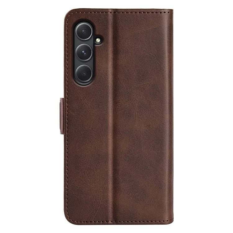 For Samsung Galaxy A55 5G Leather Phone Case Shockproof Flip Wallet