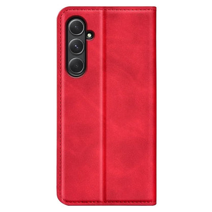 For Samsung Galaxy A55 5G Phone Case Leather Folio Flip Cover Magnetic Absorption