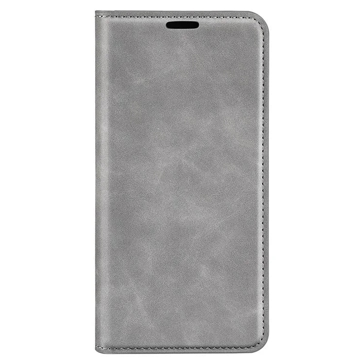 For Samsung Galaxy A55 5G Phone Case Leather Folio Flip Cover Magnetic Absorption