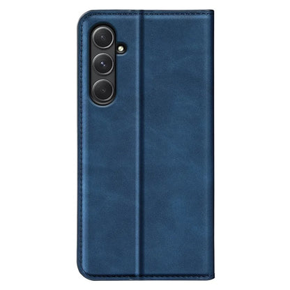 For Samsung Galaxy A55 5G Phone Case Leather Folio Flip Cover Magnetic Absorption