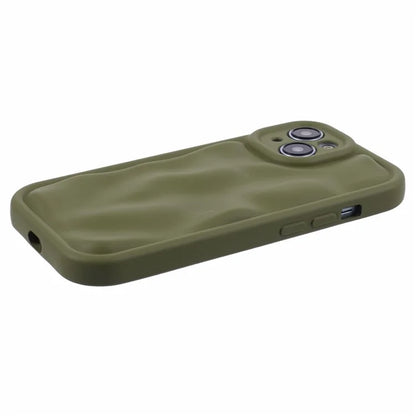 WD Series For iPhone 13 6.1 inch Cell Phone Case Scratch-proof TPU Solid Color Rubberized Shell