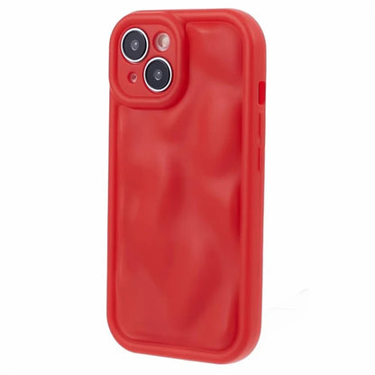 WD Series For iPhone 13 6.1 inch Cell Phone Case Scratch-proof TPU Solid Color Rubberized Shell