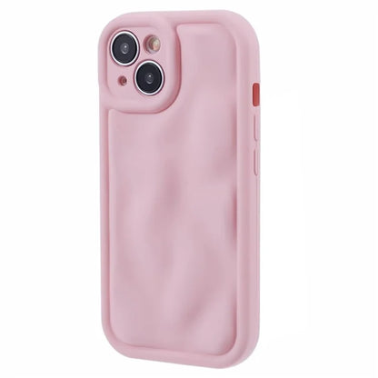 WD Series For iPhone 13 6.1 inch Cell Phone Case Scratch-proof TPU Solid Color Rubberized Shell