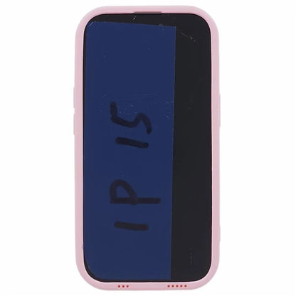 WD Series For iPhone 13 6.1 inch Cell Phone Case Scratch-proof TPU Solid Color Rubberized Shell