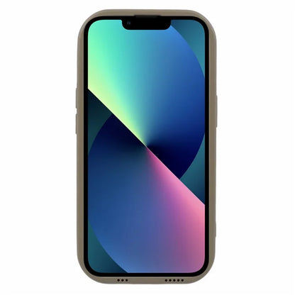 WD Series For iPhone 13 6.1 inch Cell Phone Case Scratch-proof TPU Solid Color Rubberized Shell