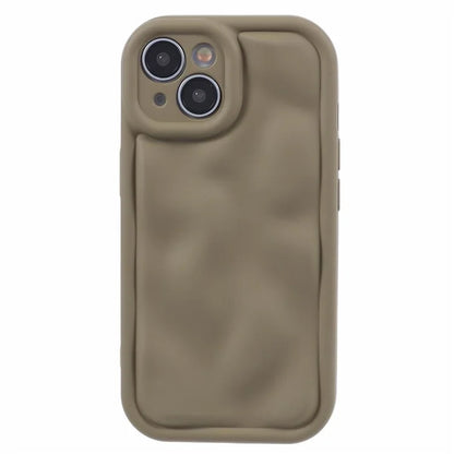 WD Series For iPhone 13 6.1 inch Cell Phone Case Scratch-proof TPU Solid Color Rubberized Shell