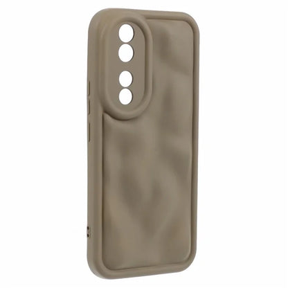 WD Series For Honor 90 Case Rubberized Concave Convex Shape Scratch-proof Back Shell