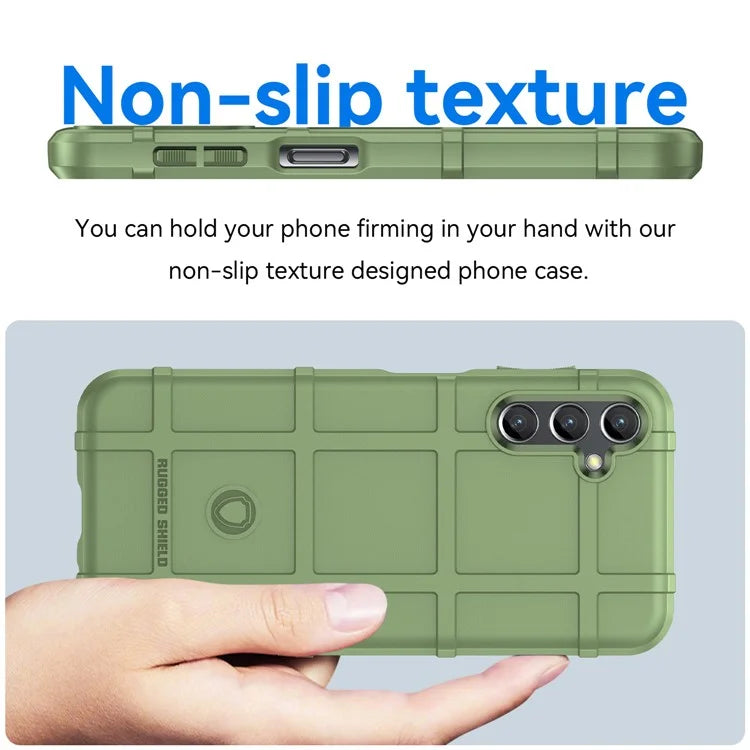 For Samsung Galaxy M44 5G Case Phone Shell Square Grid Texture TPU Phone Cover