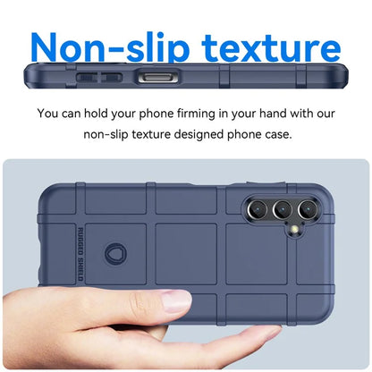 For Samsung Galaxy M44 5G Case Phone Shell Square Grid Texture TPU Phone Cover