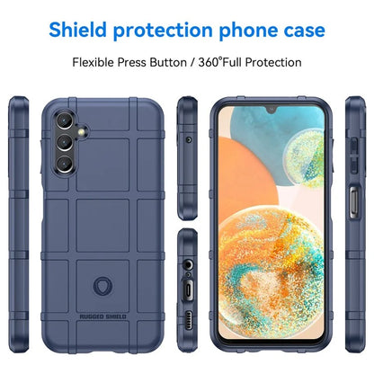 For Samsung Galaxy M44 5G Case Phone Shell Square Grid Texture TPU Phone Cover