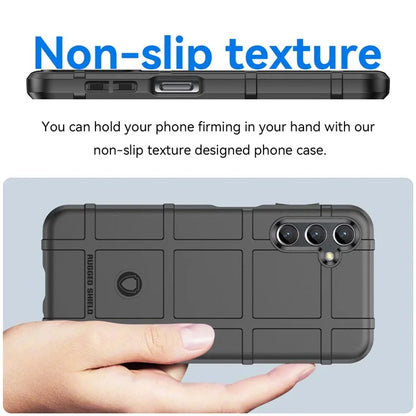 For Samsung Galaxy M44 5G Case Phone Shell Square Grid Texture TPU Phone Cover