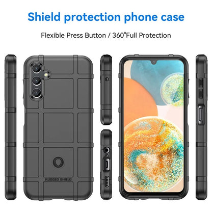 For Samsung Galaxy M44 5G Case Phone Shell Square Grid Texture TPU Phone Cover