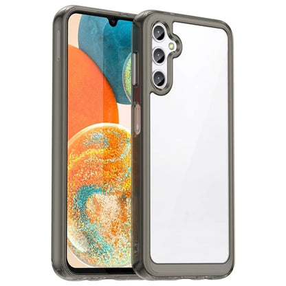 For Samsung Galaxy M44 5G Case Colorful Frame TPU + Acrylic Shockproof Phone Back Cover