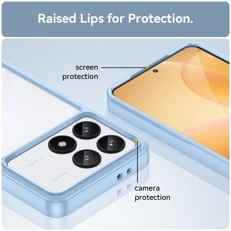 For Xiaomi Redmi K70 5G / K70 Pro 5G Case TPU + Acrylic Drop-resistant Phone Shell