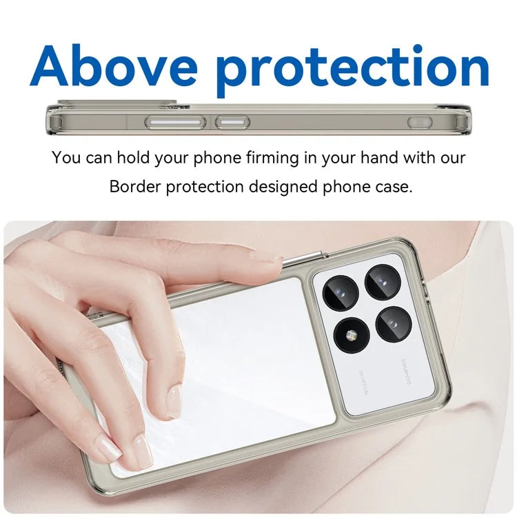 For Xiaomi Redmi K70 5G / K70 Pro 5G Case TPU + Acrylic Drop-resistant Phone Shell