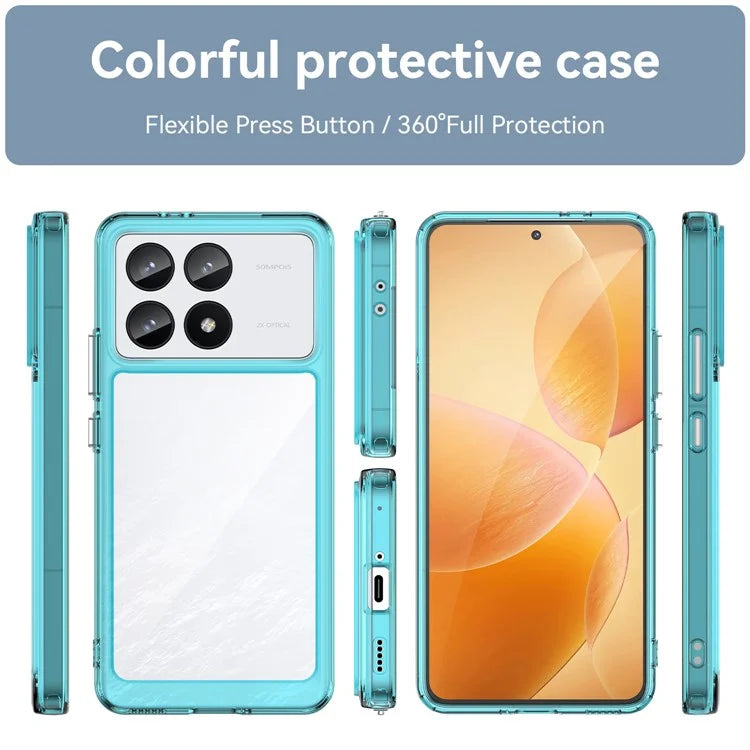 For Xiaomi Redmi K70 5G / K70 Pro 5G Case TPU + Acrylic Drop-resistant Phone Shell