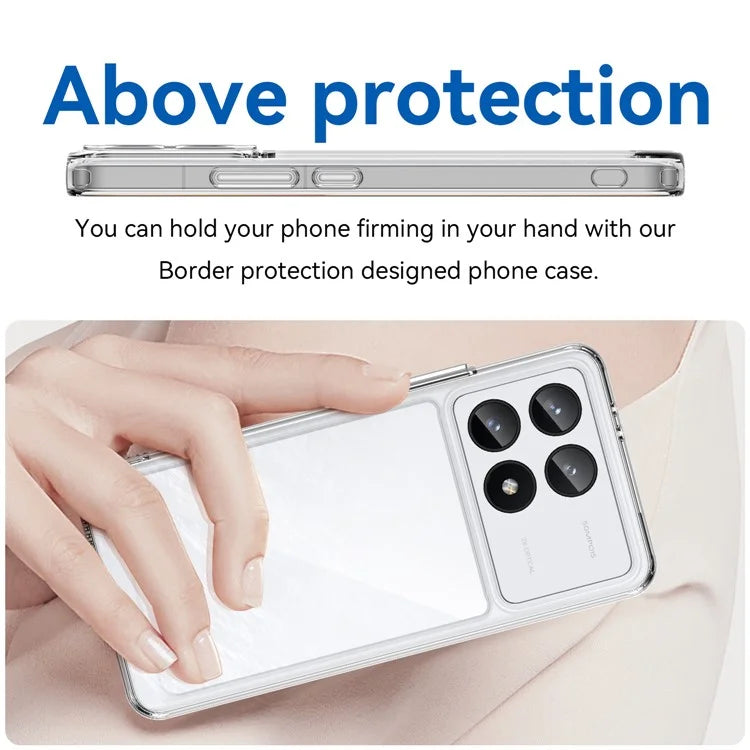 For Xiaomi Redmi K70 5G / K70 Pro 5G Case TPU + Acrylic Drop-resistant Phone Shell