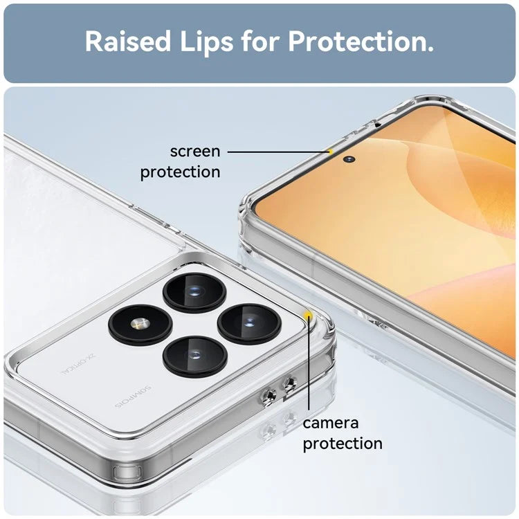 For Xiaomi Redmi K70 5G / K70 Pro 5G Case TPU + Acrylic Drop-resistant Phone Shell