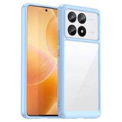 For Xiaomi Redmi K70E 5G / Poco X6 Pro 5G Case Shock Absorbing TPU+Acrylic Protective Back Shell